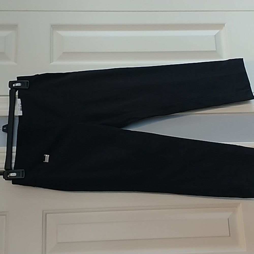 Alfani Ebony Black Capri Stretch Pants sz 0P